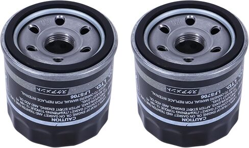 عبوة من قطعتين من فلاتر الزيت من Woniu مع حشيات سحق تحل محل Subaru 15208AA170 مناسبة لسوبارو WRX 2015-2024، BRZ 2022-2024 in Kuwait