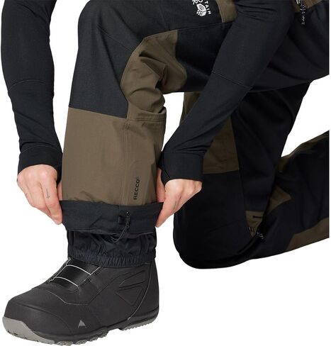 Mountain Hardwear، بنطلون First Tracks - للرجال، Ridgeline/Black، M/Reg in Saudi Arabia