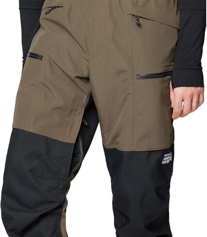 Mountain Hardwear، بنطلون First Tracks - للرجال، Ridgeline/Black، L/Reg in Kuwait