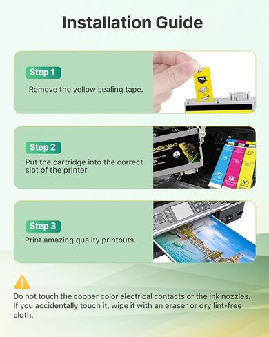 Remanufactured 125 Ink Cartridges Replacement for Epson 125 Ink Cartridges for Epson Stylus NX420 Ink Cartridges Epson 125 T125 Work for NX420 NX520 NX125 NX127 Workforce 320 323 325 Printer (5 Pack) in Kuwait