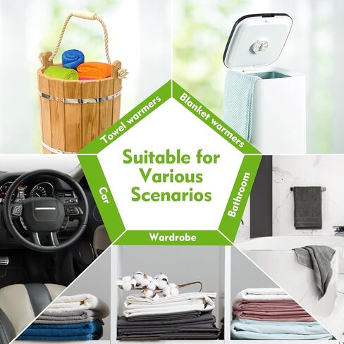 أقراص عطرية 30 قطعة لتدفئة المناشف مكونة من 6 روائح بما في ذلك أقراص عطر المحيط والكولونيا واللافندر والياسمين والورد والليمون التي تناسب معظم دلاء تدفئة المناشف in Kuwait