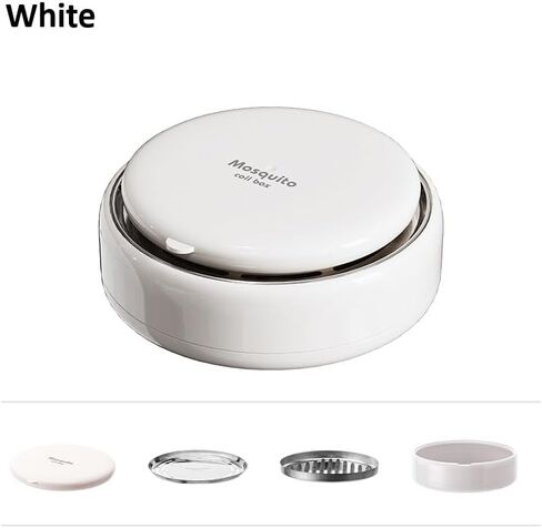 Mosquito Coil Holder with Coil Separator – Incense Holder, Incense Burner Holder, Decorative Intense Holders for Patio, Garden, Camping, and Indoor/Outdoor Use (White) in Saudi Arabia