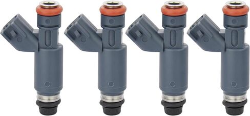 4PCS Fuel Injectors Compatible with Jeep TJ Series Wrangler 2003-2004 2.4L, KJ Series Liberty 2002-2003 2.4L, Replace# FJ605, RL013490AA in Saudi Arabia