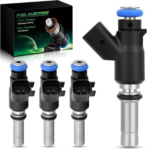 25380933 Fuel Injectors Fit for:-Chevy Aveo Aveo5 2009 2010 2011 for Aveo Aveo5 09 10 11 1.6L, Replace OE# 25380933 FJ1043 55559377 (Set of 4) in Saudi Arabia