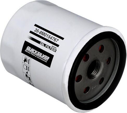 فلتر زيت Quicksilver 8M0154767 20 ميكرون للمحركات البحرية المختلفة in Saudi Arabia