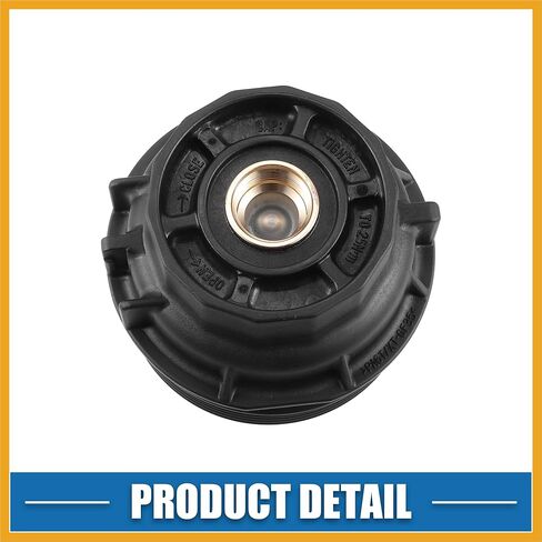 زيت المحرك مبيت مرشح التدفق العالي غطاء غطاء 156200S010 لتويوتا تندرا 2008-2021 البلاستيك معدن أسود فضي لهجة استبدال in Kuwait