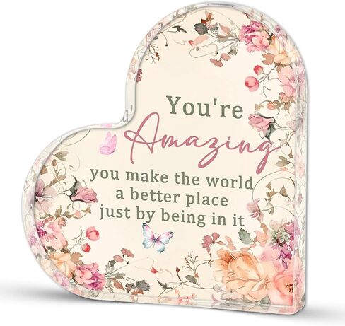 Proud of You Gifts for Women Encouragement You Are Amazing Gifts for Women Uplifting Motivational Gift for Womens Inspirational Desk Decor Birthday Easter Mother's Day in Kuwait