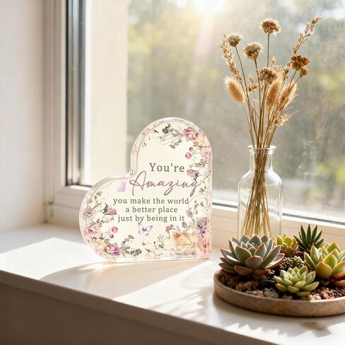 Proud of You Gifts for Women Encouragement You Are Amazing Gifts for Women Uplifting Motivational Gift for Womens Inspirational Desk Decor Birthday Easter Mother's Day in Kuwait