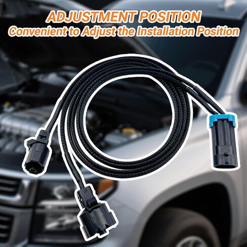 Gen 3 LS Knock Sensor Extension Relocation Harness Compatible with LS1 LS6 LQ4 LQ9 LM7 L59 LR4 L33, 41Inch Extension Harness Fit for Gen III Engine RPO Codes, for Most Cars in Kuwait