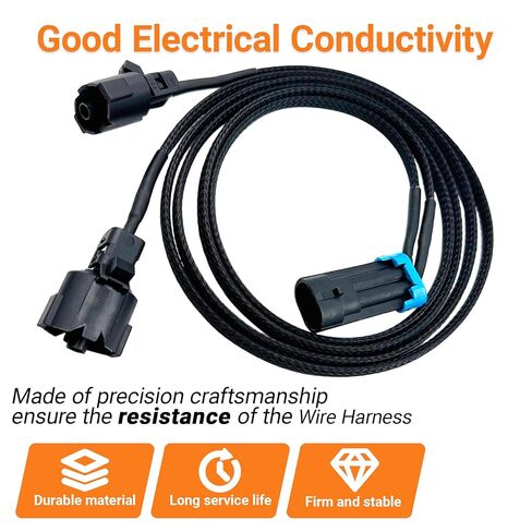 Gen 3 LS Knock Sensor Extension Relocation Harness Compatible with LS1 LS6 LQ4 LQ9 LM7 L59 LR4 L33, 41Inch Extension Harness Fit for Gen III Engine RPO Codes, for Most Cars in Kuwait