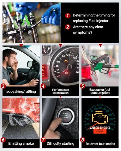 63P-13761-01-00 4pcs Fuel Injector Compatible with Yamaha Outboard F150 HP 4T 2014-2022 Direct Fuel Injector Replacement OE Number 63P137610000 63P13761 in Kuwait