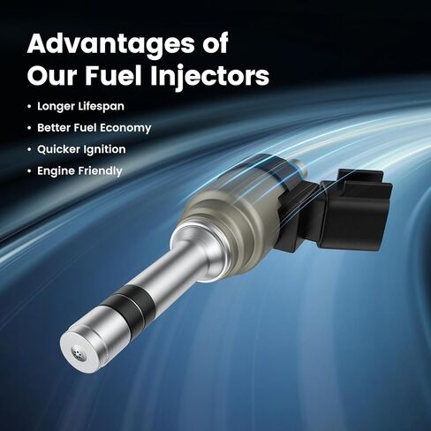 Fuel Injectors Compatible with Hyundai Santa Fe Kia Cadenza 3.3L Genesis Coupe 3.8L 2013-2014 Azera 3.3L Genesis 3.8L 2012-2014,35310-3C550 Set of 6 GDI in Kuwait