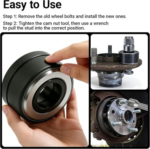 22800 Wheel Stud Installer, Tool Wheel Studs, Wheel Stud Installer Replace,Compatible with Most All Automotive Wheels and Light-Duty Truck Wheel Stud, SSafe Saves Time Effort in Kuwait