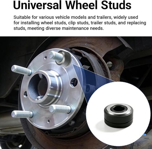 22800 Wheel Stud Installer, Tool Wheel Studs, Wheel Stud Installer Replace,Compatible with Most All Automotive Wheels and Light-Duty Truck Wheel Stud, SSafe Saves Time Effort in Kuwait