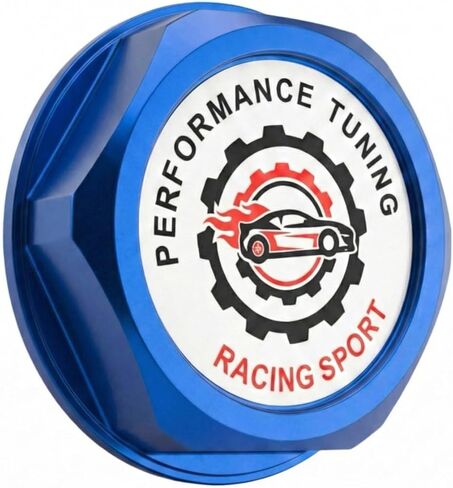 غطاء حشو زيت المحرك الألومنيوم CNC M37x3.0mm (1.45 بوصة) لسيارة Toyota CAMRY COROLLA RAV4 HIGHLANDER TACOMA TUNDRA 4RUNNER YARIS C-HR (أحمر) in Kuwait