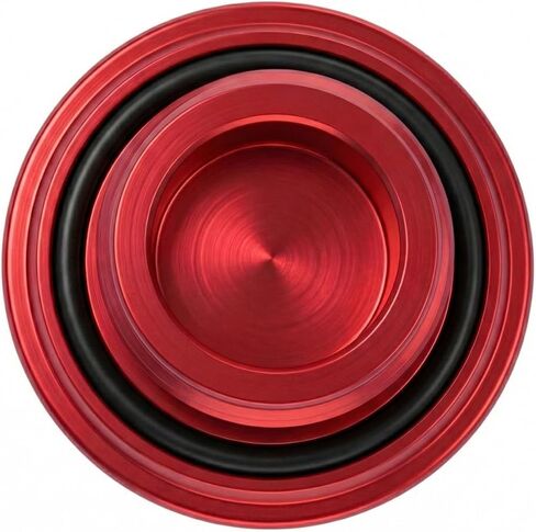 غطاء حشو زيت المحرك الألومنيوم CNC M37x3.0mm (1.45 بوصة) لسيارة Toyota CAMRY COROLLA RAV4 HIGHLANDER TACOMA TUNDRA 4RUNNER YARIS C-HR (أحمر) in Kuwait
