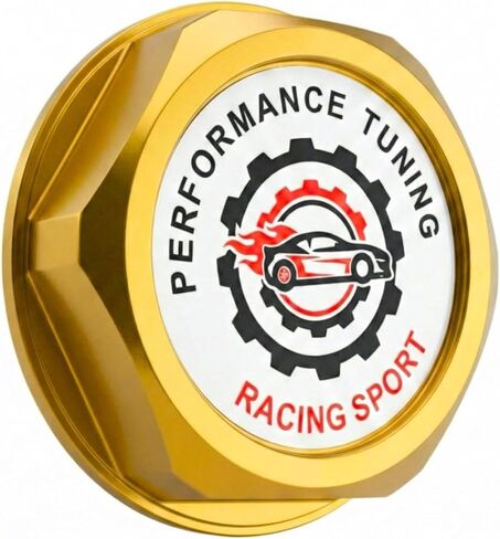 غطاء حشو زيت المحرك الألومنيوم CNC M37x3.0mm (1.45 بوصة) لسيارة Toyota CAMRY COROLLA RAV4 HIGHLANDER TACOMA TUNDRA 4RUNNER YARIS C-HR (أحمر) in Kuwait