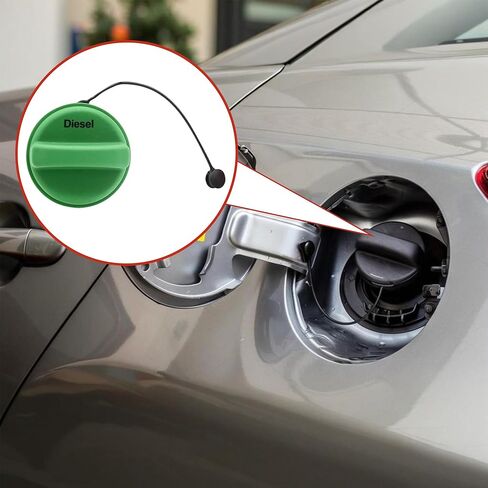 غطاء خزان الوقود غطاء الغاز لسيارة شيفروليه سيلفرادو 2012-2024 غطاء تغليف خزان الوقود استبدال 23288713 1 قطعة أخضر in Kuwait