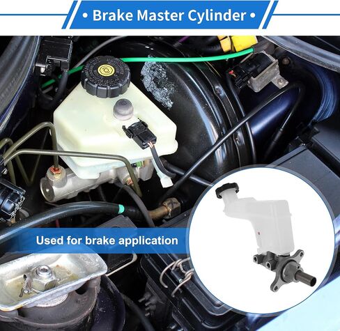1 Pcs Brake Master Cylinder for Hyundai Tucson 2010-2013 Durable Aluminum Alloy,Plastic Engine Compartment Hydraulic Master Cylinder with Reservoir in Saudi Arabia