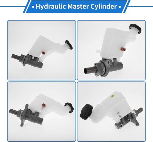 1 Pcs Brake Master Cylinder for Hyundai Tucson 2010-2013 Durable Aluminum Alloy,Plastic Engine Compartment Hydraulic Master Cylinder with Reservoir in Saudi Arabia