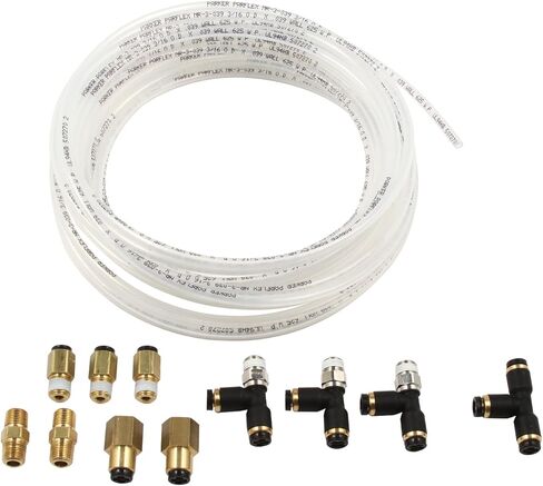 Allstar Performance ALL48019 30' Deluxe Nylon Brake Line Kit in Saudi Arabia