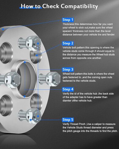 ECCPP 4PCS 4x100 Hub Centric Wheel Spacers 4 lug 1 inch 4x100mm to 4x100mm Fit for 2000-2005 for Toyota for Echo |1993-2002 for Toyota for Corolla |1989-1997 for Toyota for Tercel in Saudi Arabia