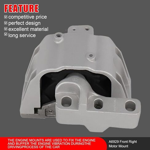 3PCS Engine Motor Mount and Transmission Mount Set Compatible with Volkswagen VW Jetta 1999-2005, for Golf 1999-2006, for Beetle 1999-2005, L4 1.8L 1.9L 2.0L Replace A6929,A6930,A6935 in Kuwait