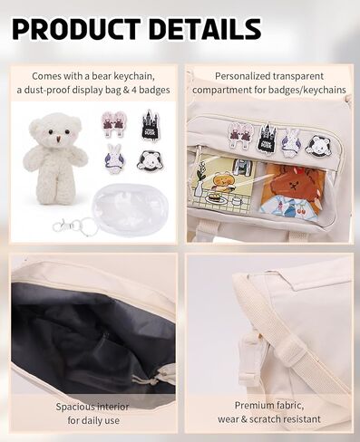 Crossbody Ita Bag, Kawaii Messenger Itabag with Blind Box Display Bag in Kuwait