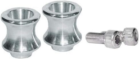 Vortex Swing Arm Spools (6mm) (Silver) for 99-18 Yamaha YZF-R6 in Saudi Arabia