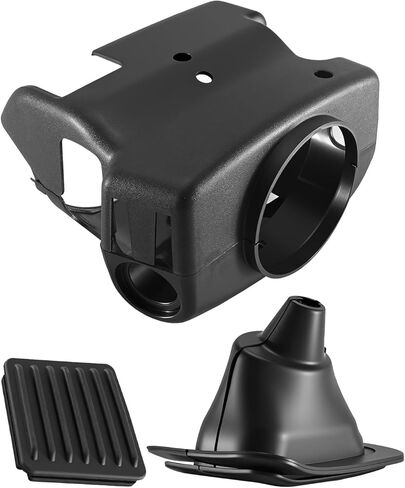 Upper & Lower Steering Column Cover Shroud Fit for GMC Yukon C3500 K3500 Chevy Tahoe K3500 C3500 1995-2002, Shifter Boot Replace 26036498 26036499 in Saudi Arabia