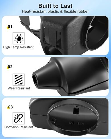 Upper & Lower Steering Column Cover Shroud Fit for GMC Yukon C3500 K3500 Chevy Tahoe K3500 C3500 1995-2002, Shifter Boot Replace 26036498 26036499 in Saudi Arabia