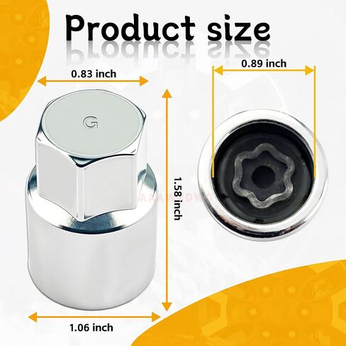 #G for Toyota Wheel Lock Key Compatible Toyota Lexus Tacoma G-Wheel Locking nut Key Removal Tool in Kuwait