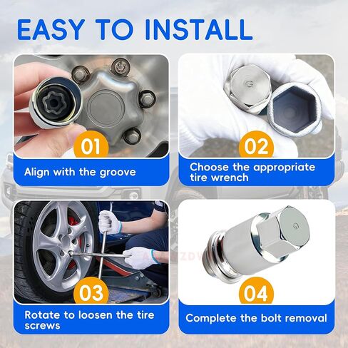 #G for Toyota Wheel Lock Key Compatible Toyota Lexus Tacoma G-Wheel Locking nut Key Removal Tool in Kuwait