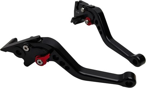 Short Brake Clutch Handle Lever Replacement for Kawasaki KLX300 KLX300SM 2021-2025 KLX230 KLX230R 2020-2023, CNC Aluminum Motorcycle Accessories Shorty Levers (Black) in Saudi Arabia