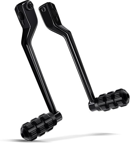 Amazicha Shifter Lever Pegs, Stainless Steel Heel Toe Shift Lever Pegs Fit for Harley Touring Road Glide Street Glide Electra Glide 1988-later FL Softail 1986-later Tri Glide Trikes 2008-later Black in Saudi Arabia
