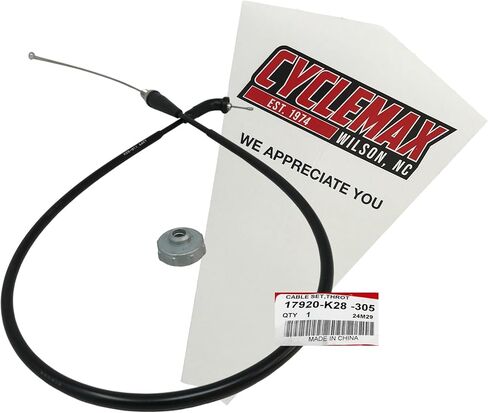 One Pack compatible with Honda THROTTLE CABLE SET 14-18 CRF125F 17920-K28-305 17920-K28-305 in Kuwait