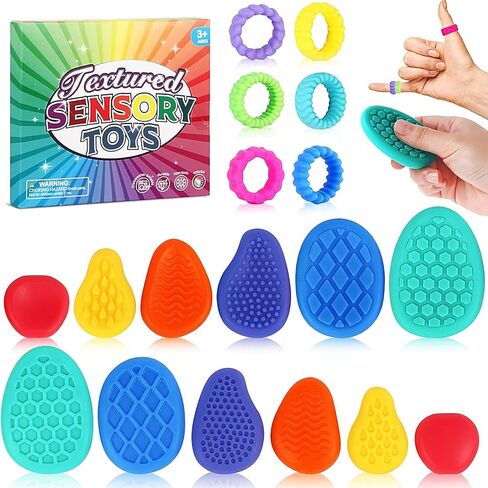 ألعاب الحجارة الحسية للأطفال: 12 حزمة محذوفة ناعمة الحجر الحجرية الحواس الحواس لتوحد الأطفال الفصول الدراسية تهدئة الأدوات الهادئة الإجهاد الإجهاد إصبع لعبة عيد الفصح سلة تخزين in Kuwait
