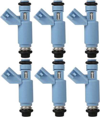6 قطعة OCPTY 4 ثقوب حاقن الوقود يصلح ل 2003-2005 لينكولن ل LS 3.0L FJ769,3W4Z9F593AA استبدال جزء OEM in Saudi Arabia