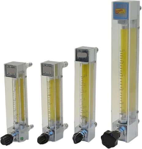 LZB-10WB Air Nitrogen Oxygen Rotor Gas Panel Glass Rotor Float Liquid Water Flow Meter(5-45l min) in Kuwait