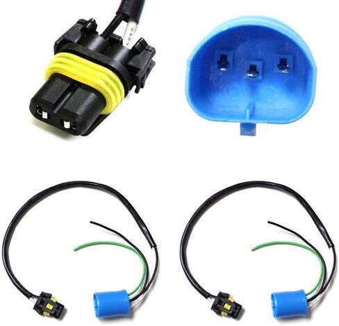 iJDMTOY 9006-To-9007 محولات أسلاك التحويل/أسلاك الطاقة المتوافقة مع التركيب التحديثي للضوء in Kuwait