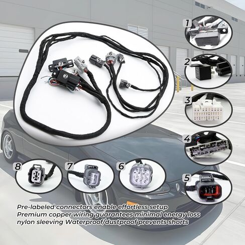 أداة تحويل المحرك مناسبة لـ Civic EG 1993 1994 1995 Integra DC2 1994-2001 K20 K24 K-Swap استبدال DAC061 in Kuwait