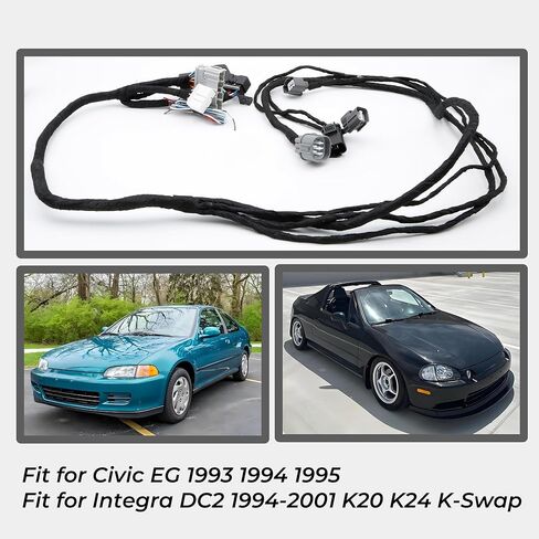 أداة تحويل المحرك مناسبة لـ Civic EG 1993 1994 1995 Integra DC2 1994-2001 K20 K24 K-Swap استبدال DAC061 in Kuwait