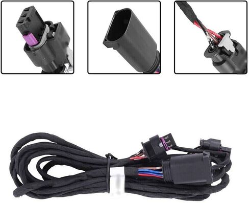 TEAMWILL Front Parking Sensors Kit Harness Fit For BMW 3 Series (F30, F31), 4 Series (F32, F34), 1*Bumper Wiring Harness, MPN: 61129313607 in Saudi Arabia