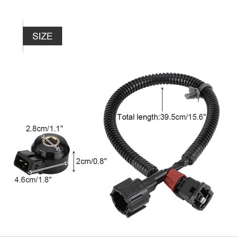 Knock Sensor Wiring Harness Kit for G20 I30 J30 QX4 Altima D21 Pickup 22060-30P00 24079-31U01 in Kuwait