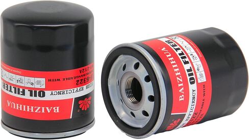 8-PACK BAIZHIHUA LF-6322 Premium 10K Miles Engine Oil Filter Replaces M1-212A, HP-2012, PBL22500 Fits Explorer & Chevy Silverado 1500 & GMC & Buick & Cadillac & Lincoln & Isuzu & Jeep & Mercury Models in Saudi Arabia