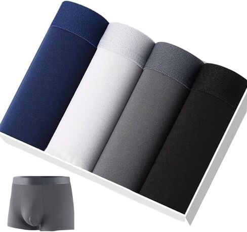 4 Pack Men's Boxer Shorts - Underwear for Men, Mens Briefs in Saudi Arabia