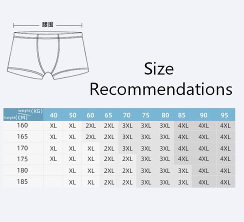 4 Pack Men's Boxer Shorts - Underwear for Men, Mens Briefs in Saudi Arabia