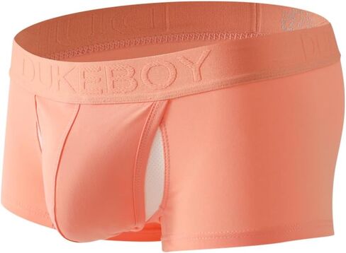 Men's Separated Pouch Trunks Fly Pouch Front Open Bulge Underwear Breathable Cotton Boxers Briefs in Saudi Arabia