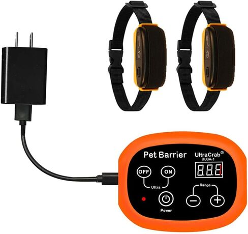Indoor Pet Barrier for Dogs,IPX68 Waterproof Rechargeable Collar,Wireless Electric Fence for Dogs,Training Collar, Dog Home Proofing, Pet Gate Keeps Areas Off Limits, only 1 Collar in Saudi Arabia