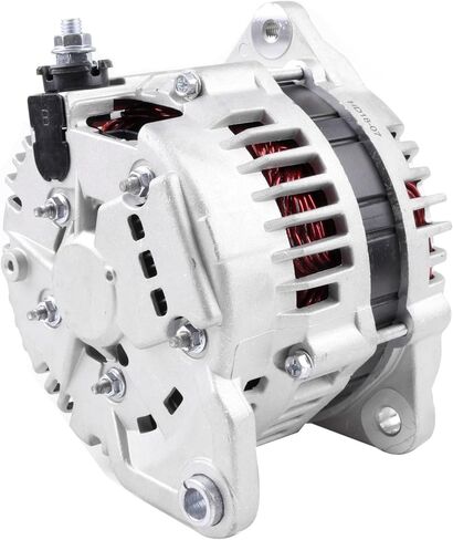 High Output Alternator for INFINITI I30 1998-1999 for Nissan Maxima 1995-1999 Alternator Rebuild Kit Replace# LR1125-702 - 12V, 125A, CW, IR, IF, 6-Groove Pulley in Kuwait